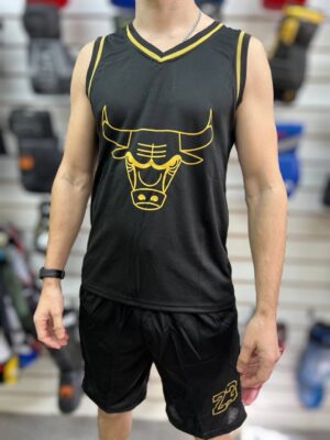 Форма баскетбольная Chicago Bulls черно-золотой