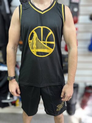 Баскетбольная форма Miami Heat черно-золотая