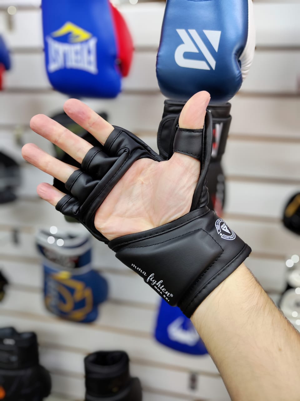черепашки ММА RDX IMMAF синие