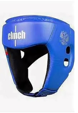 Боксерский шлем Clinch (синий)
