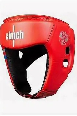 Шлем Боксерский Clinch Красны