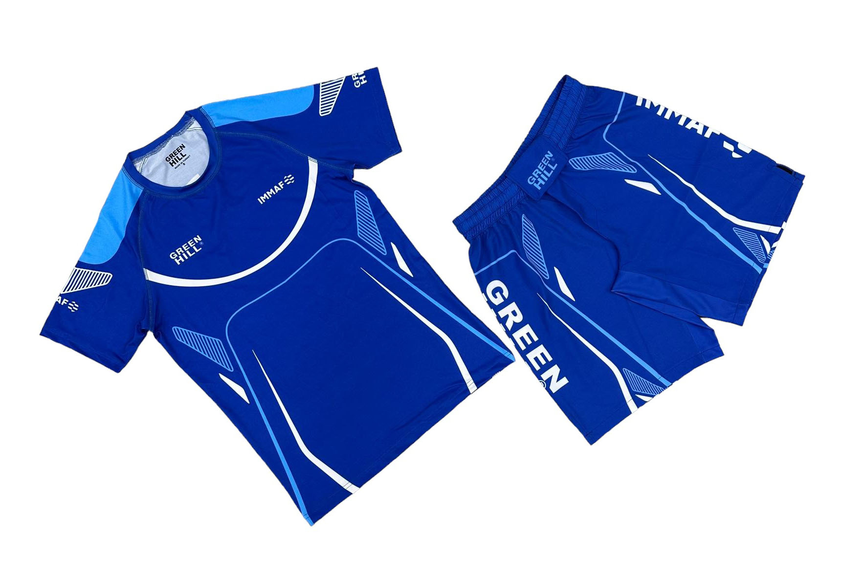Шорты рашгард 2в1 Green Hill IMMAF купить в Новосибирске