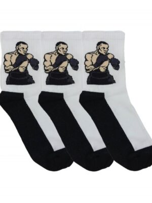 Носки боксерские Boxing белые