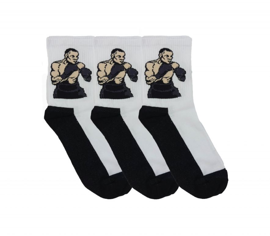 Носки боксерские Boxing белые