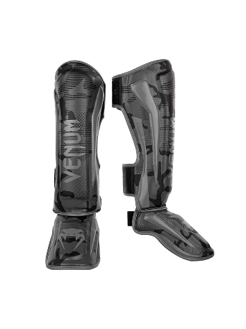 Защита голени и стопы Venum Elite (серый)