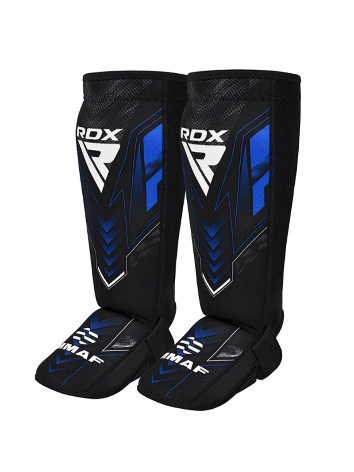 защита голени из неопрена RDX IMMAF синий