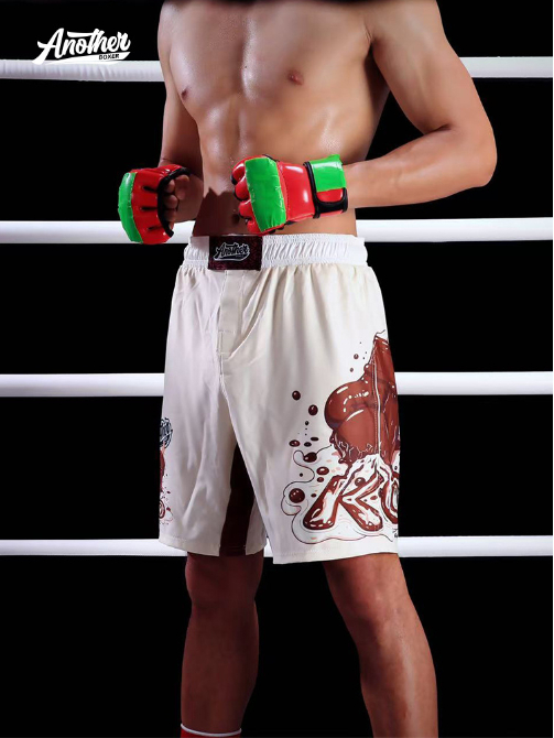 Шорты для единоборств Another Boxer светло бежевые