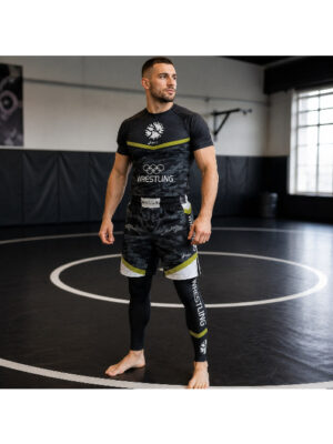 Комплект 3 в 1 United World Wrestling черный