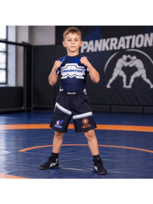 Форма для панкратиона Wrestling – синяя