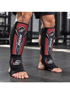 Щитки ММА RDX World MMA красные